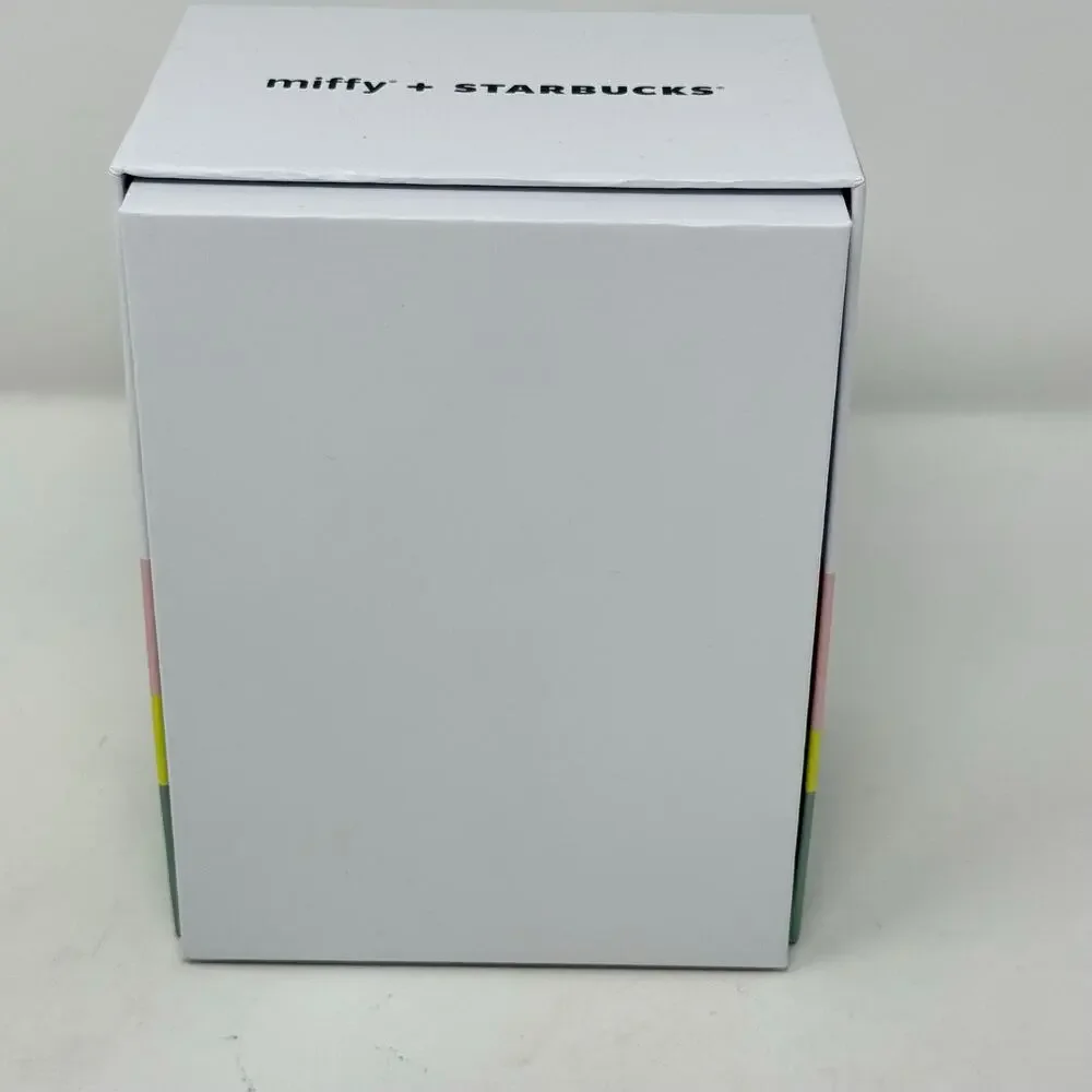 Starbucks x Miffy 2026 Ceramic Mug With Lid‎ New In Box Collectible Bunny Cup